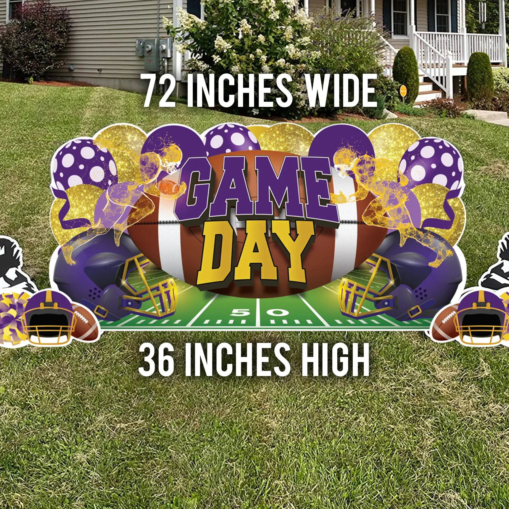 Oversized Game Day Yard Card Display | 5 pc - Image 28