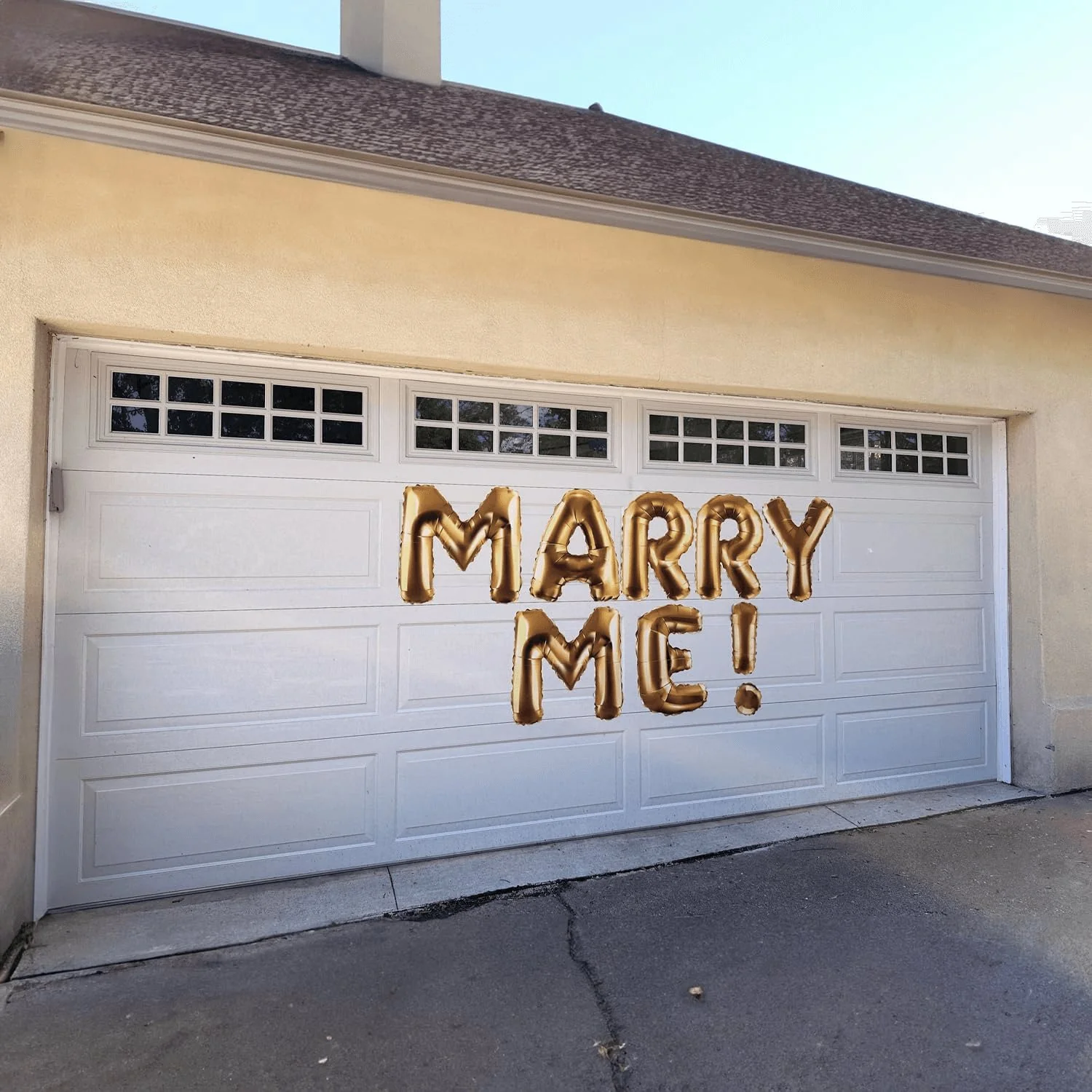 Jumbo Marry Me Garage Door Magnet - Image 2