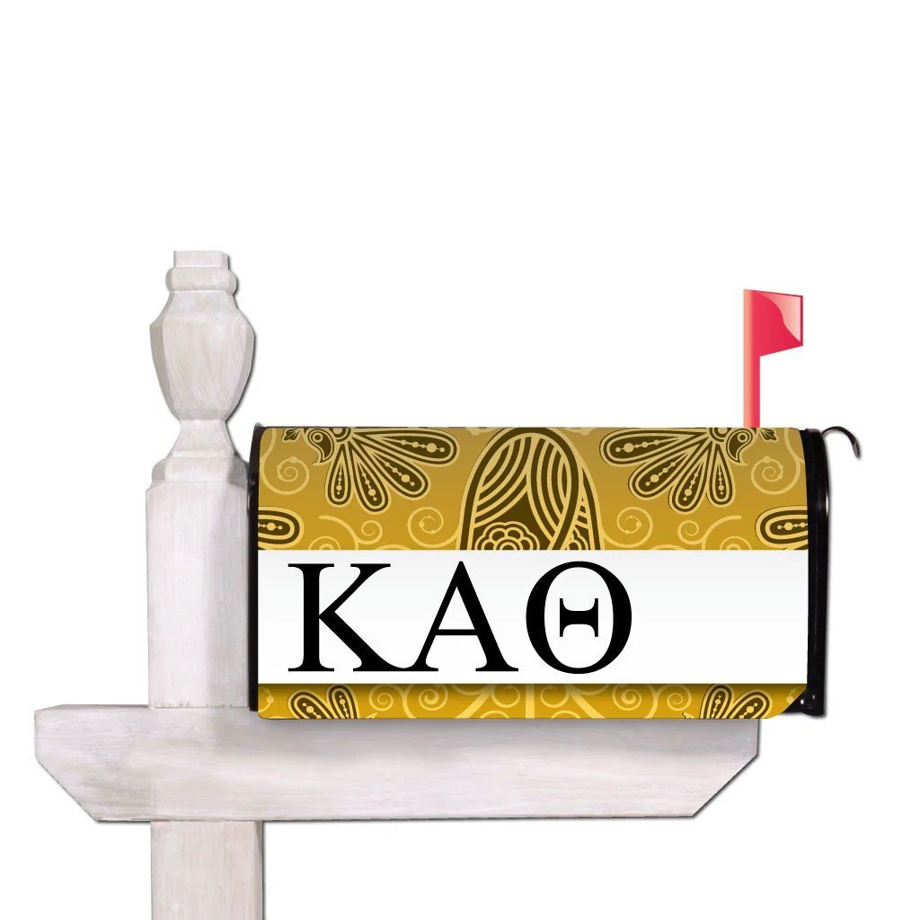 Kappa Alpha Theta Paisley Magnetic Mailbox Cover