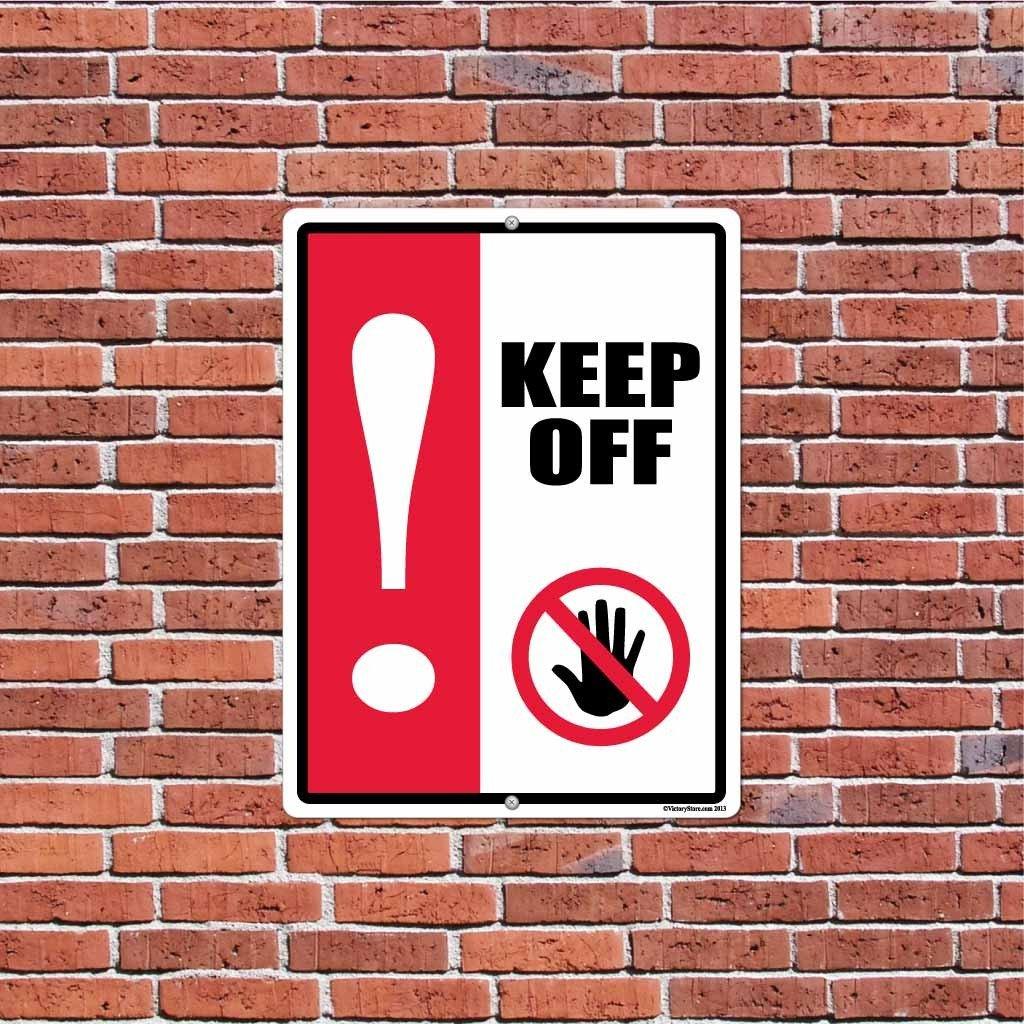 Keep Off Sign or Sticker - Image 4