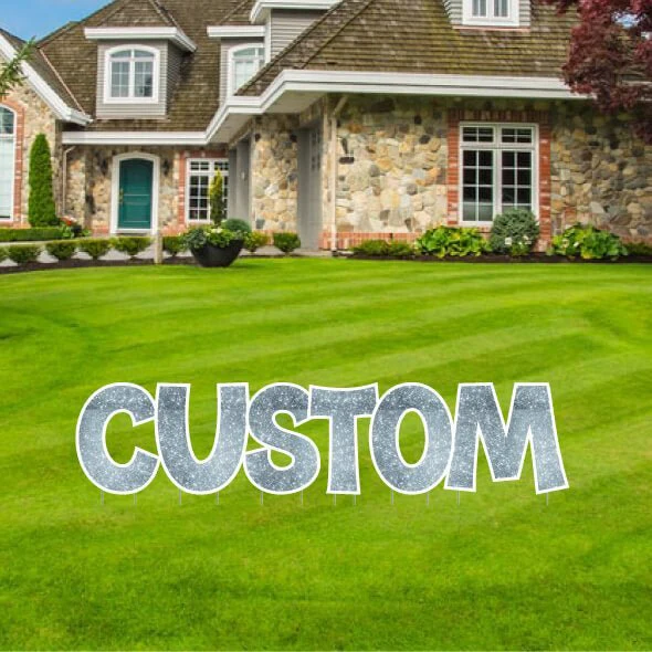 Custom Yard Letters | KG The Last Time | Sparkle Fill - Image 19