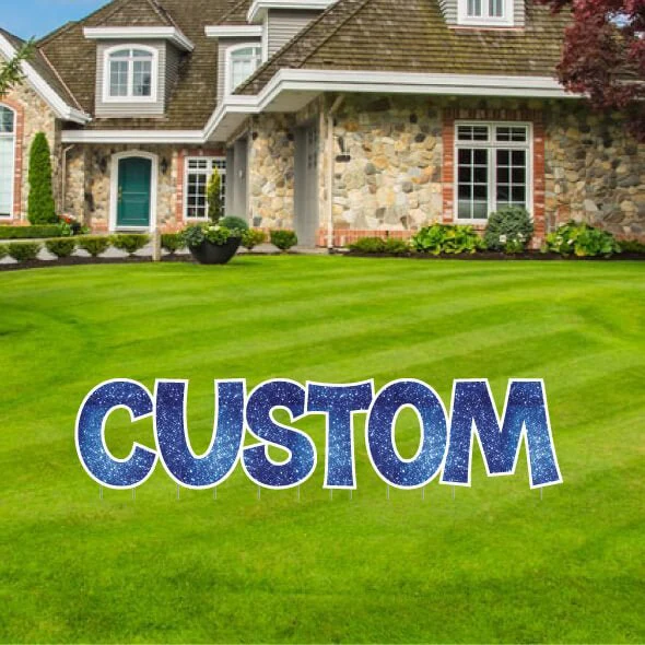 Custom Yard Letters | KG The Last Time | Sparkle Fill - Image 25