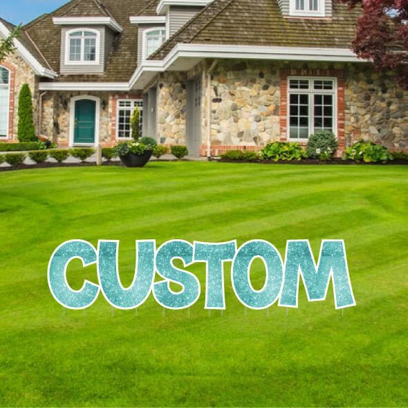 Custom Yard Letters | KG The Last Time | Sparkle Fill - Image 29