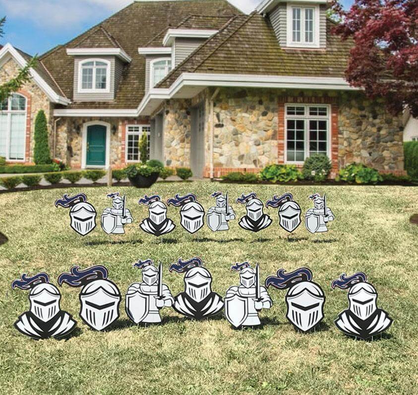 Knight Mascot Yard Sign Accessory Set - Image 7