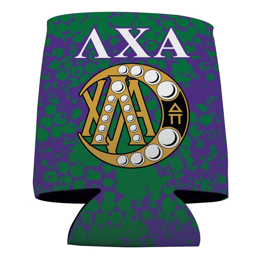 Lambda Chi Alpha Grunge Can Cooler Set