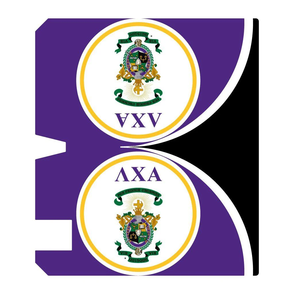 Lambda Chi Alpha Circle Magnetic Mailbox Cover - Image 2
