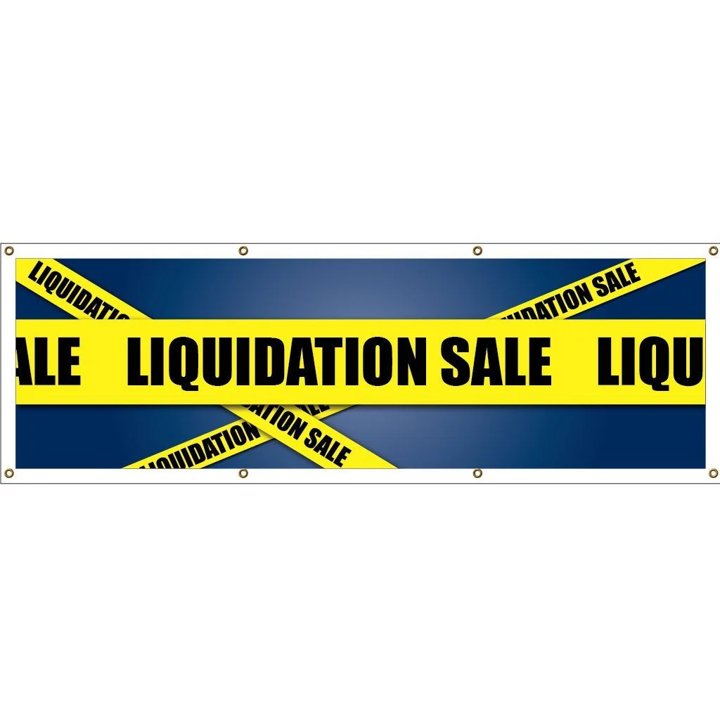 Liquidation Sale! Vinyl Banner - Image 2