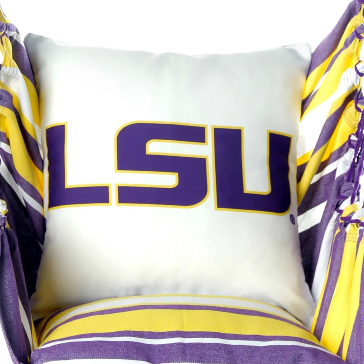 LSU Tigers Logo Throw Pillow Cover - Image 5