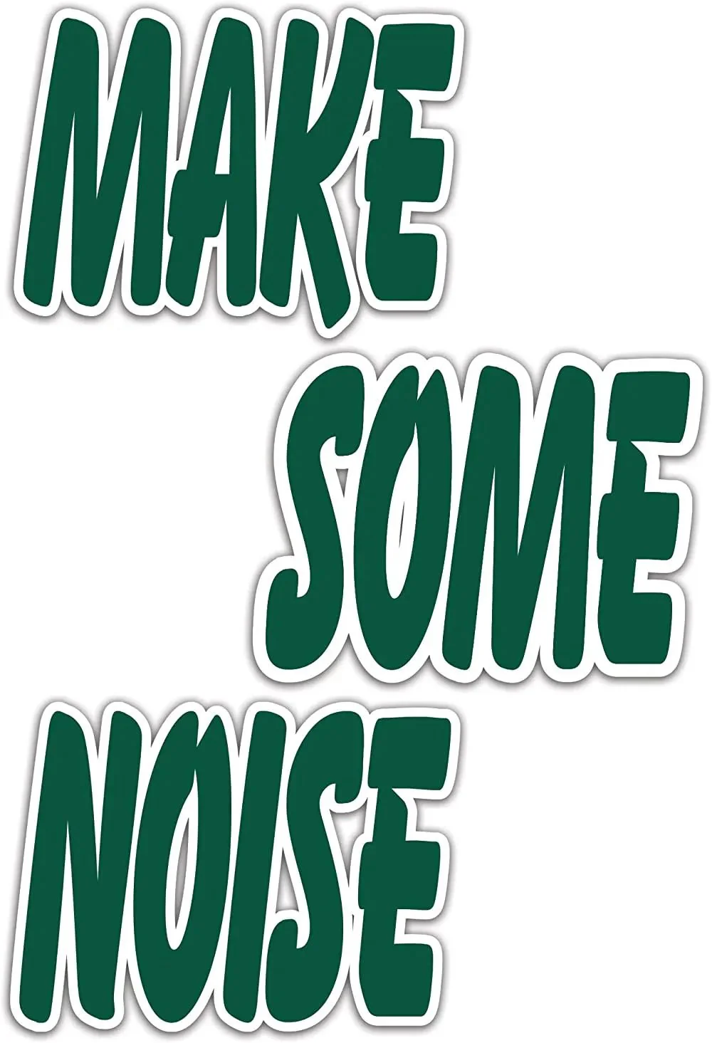 Make Some Noise' Cheerleader Cut Out Words - Image 22