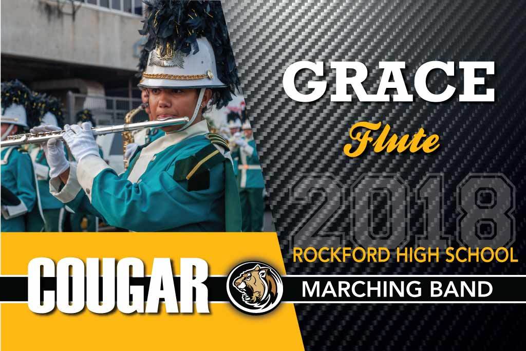 Marching Band Photo Locker Magnets - Image 2