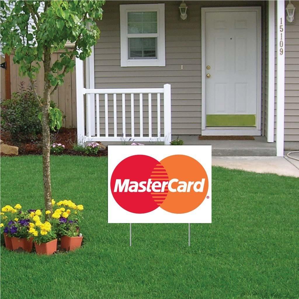 MasterCard Sign or Sticker - Image 3