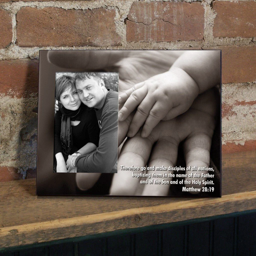 Matthew 28:19 Decorative Picture Frame