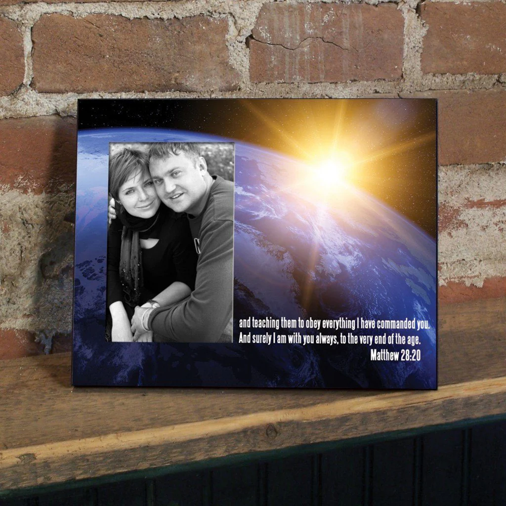 Matthew 28:20 Decorative Picture Frame