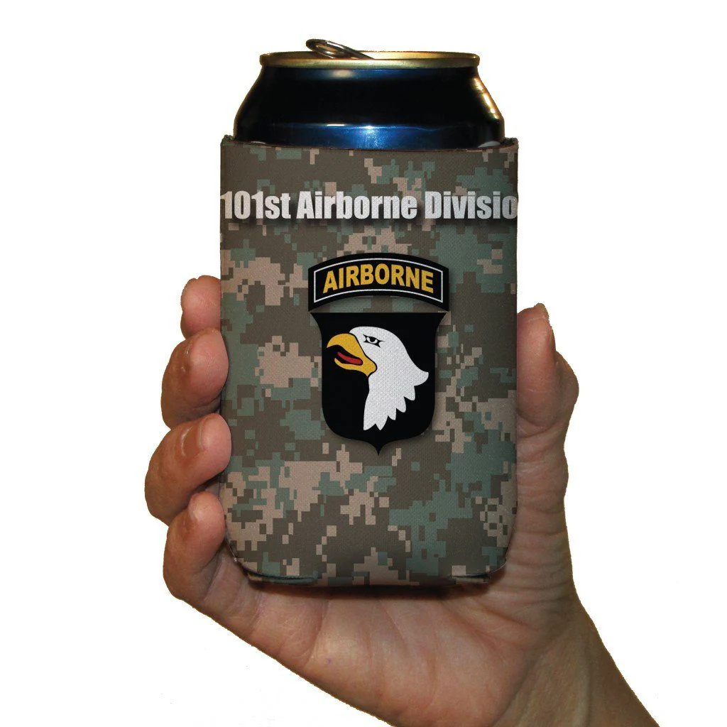 Military 101st Airborne Division Can Cooler Set
