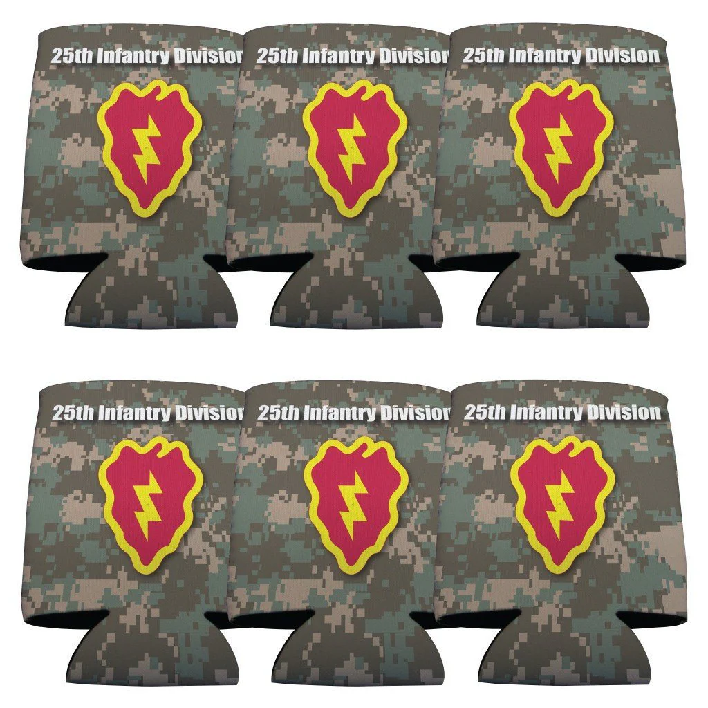 Military 25th Infantry Division Can Cooler Set - Image 3
