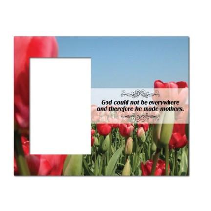 Mother's Day "God Could Not Be Everywhere..." Picture Frame - Image 2
