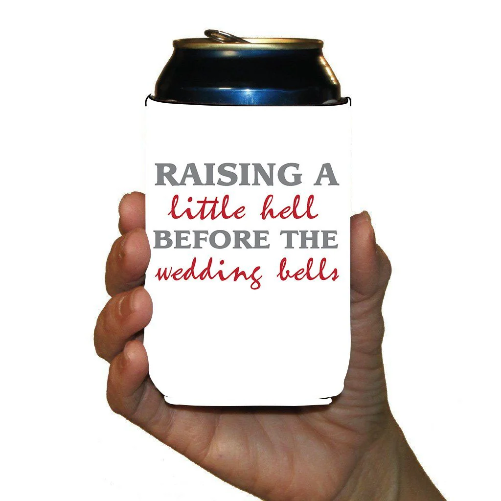 Mugshot Bachelorette Party Custom Can Cooler Set - Image 2