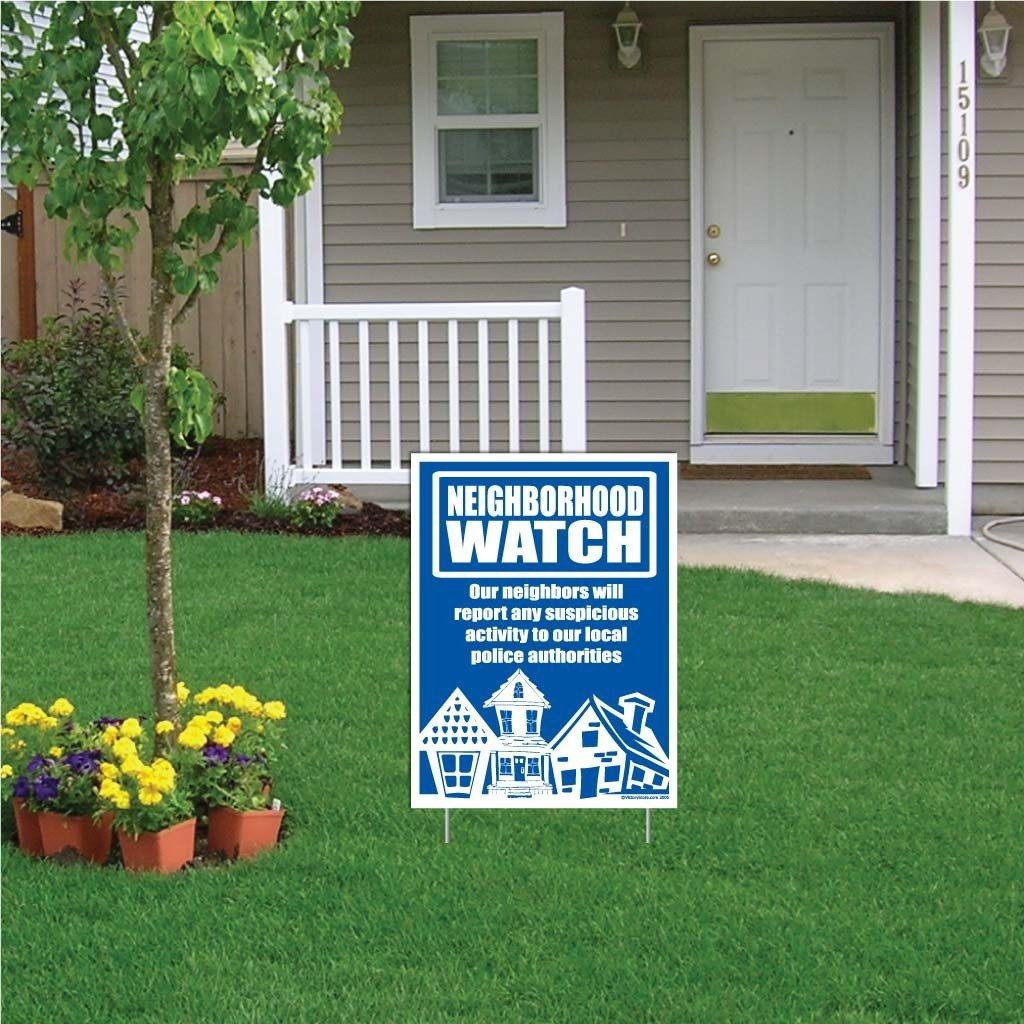 Neighborhood Watch Sign or Sticker - Image 12