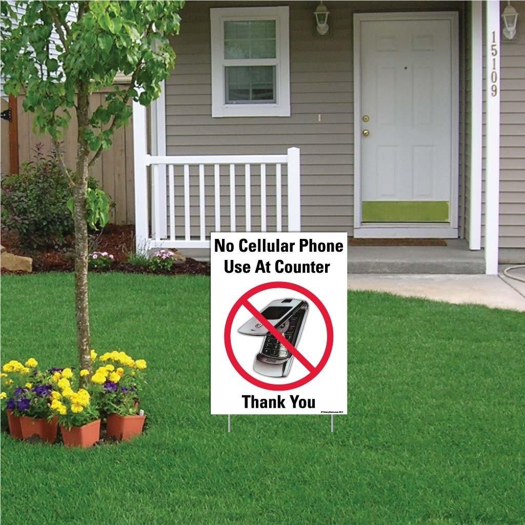 No Cellular Phone Zone Sign or Sticker - Image 3