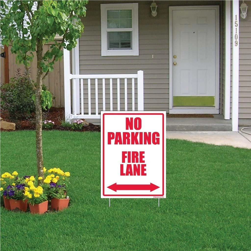 No Parking Fire Lane Sign - Image 3
