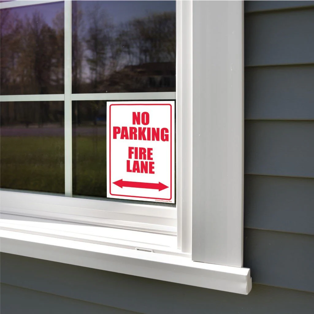 No Parking Fire Lane Sign - Image 6
