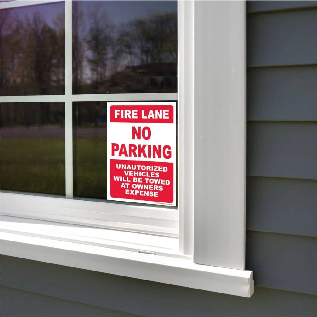 No Parking Fire Lane Sign - Image 7