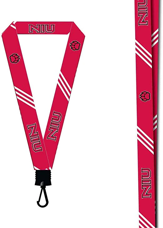 Northern Illinois University Striped Lanyard - Image 2