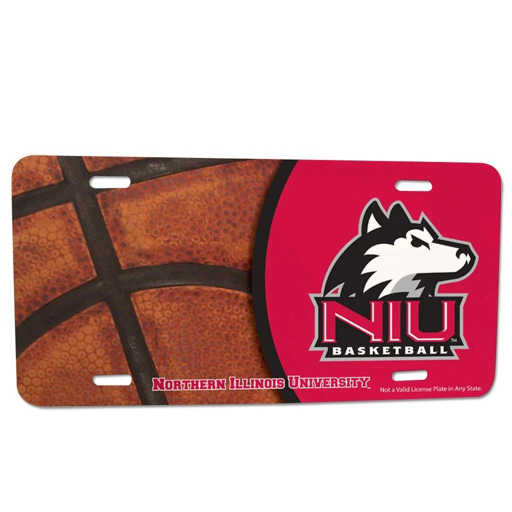 Northern Illinois University Basketball License Plate