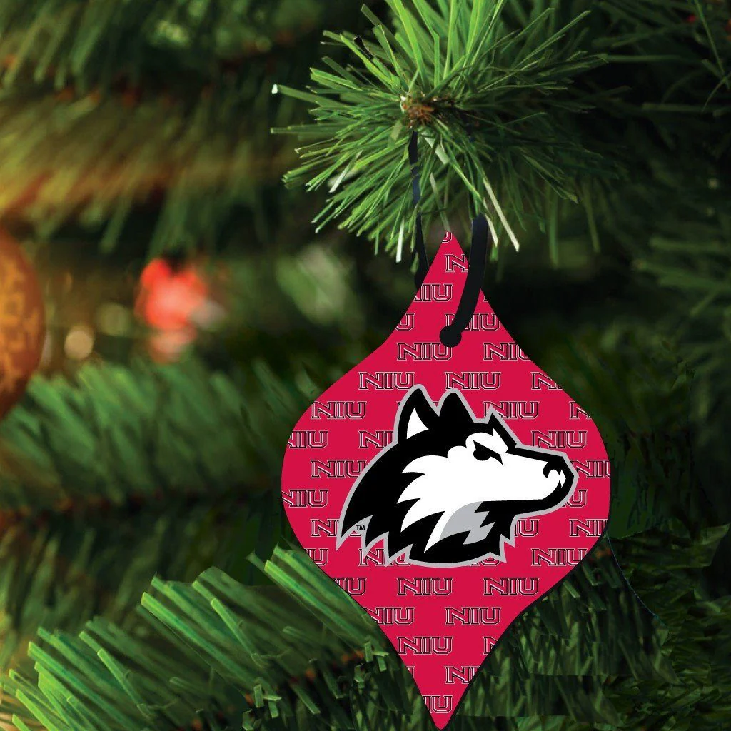 Northern Illinois University Ornament Set of 3 Shapes - Image 2