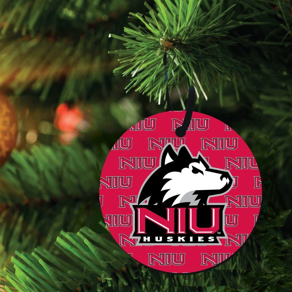 Northern Illinois University Circle Shapes Ornament Set of 3