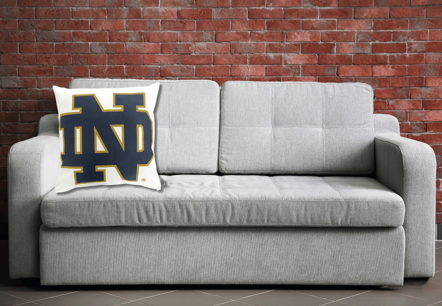 Notre Dame Fighting Irish Logo Pillow Cover - Image 6