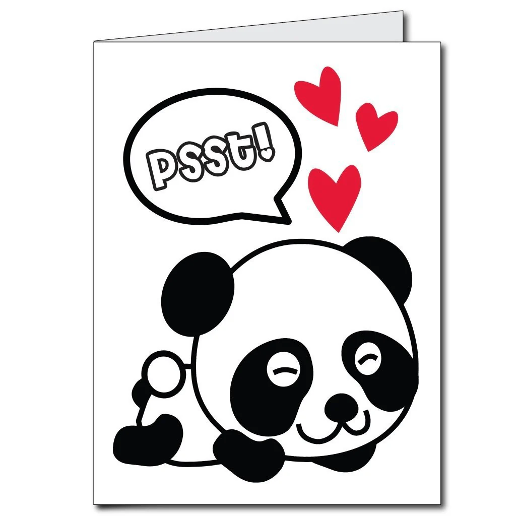 2'x3' Giant PANDAmonium Promposal Greeting Card - Image 2