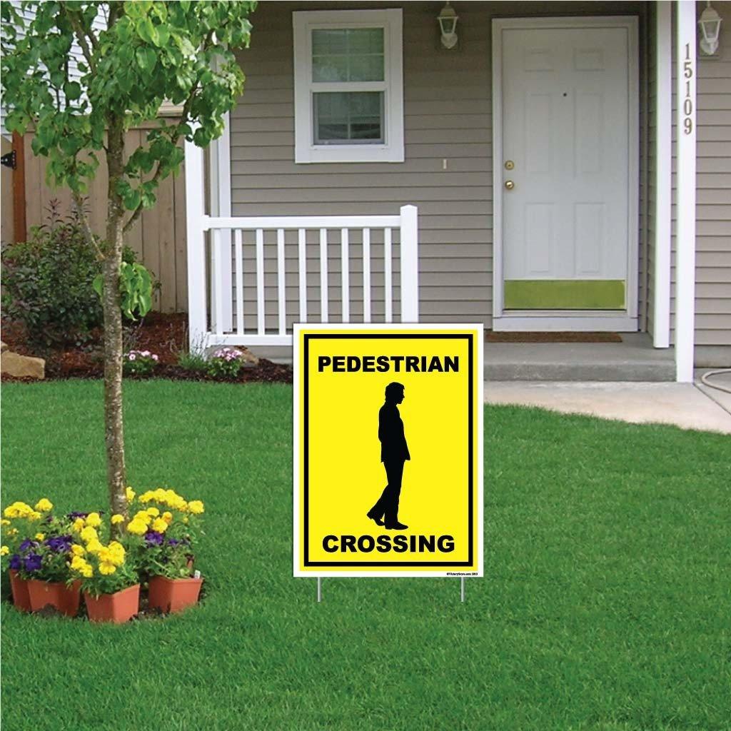 Pedestrian Crossing Sign or Sticker - Image 5