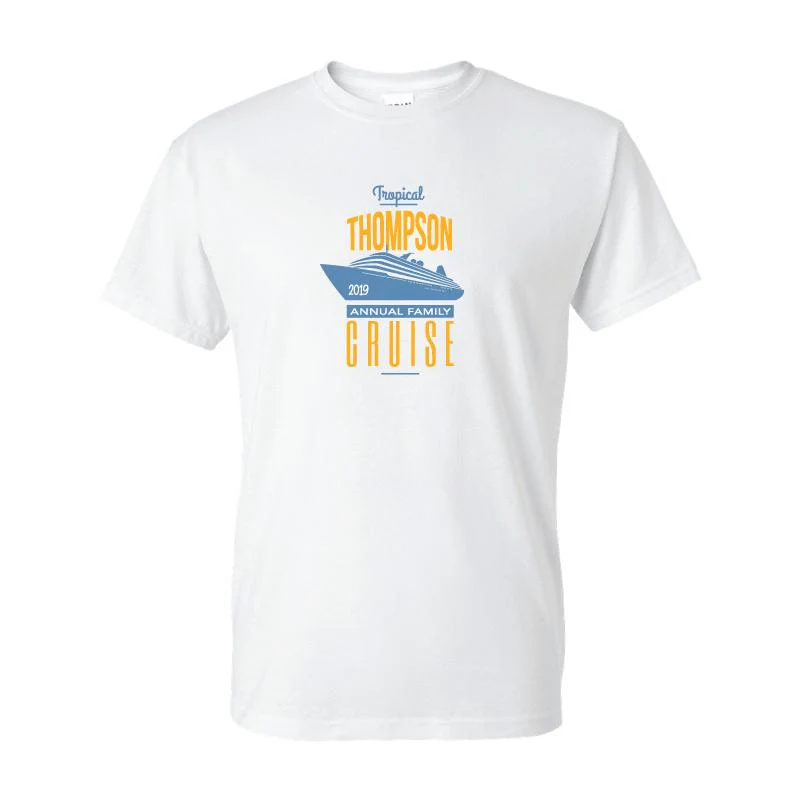 Personalized Cruise Vacation Spring Break T-Shirt - Image 7