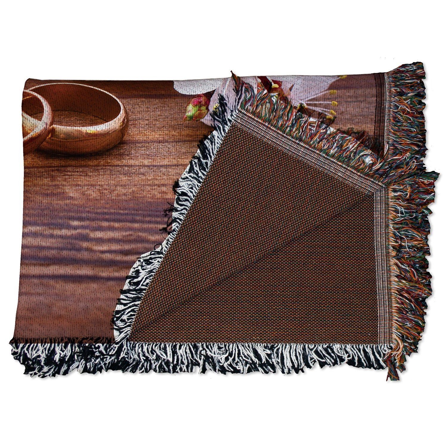 Custom Wedding Throw Blanket - Image 2