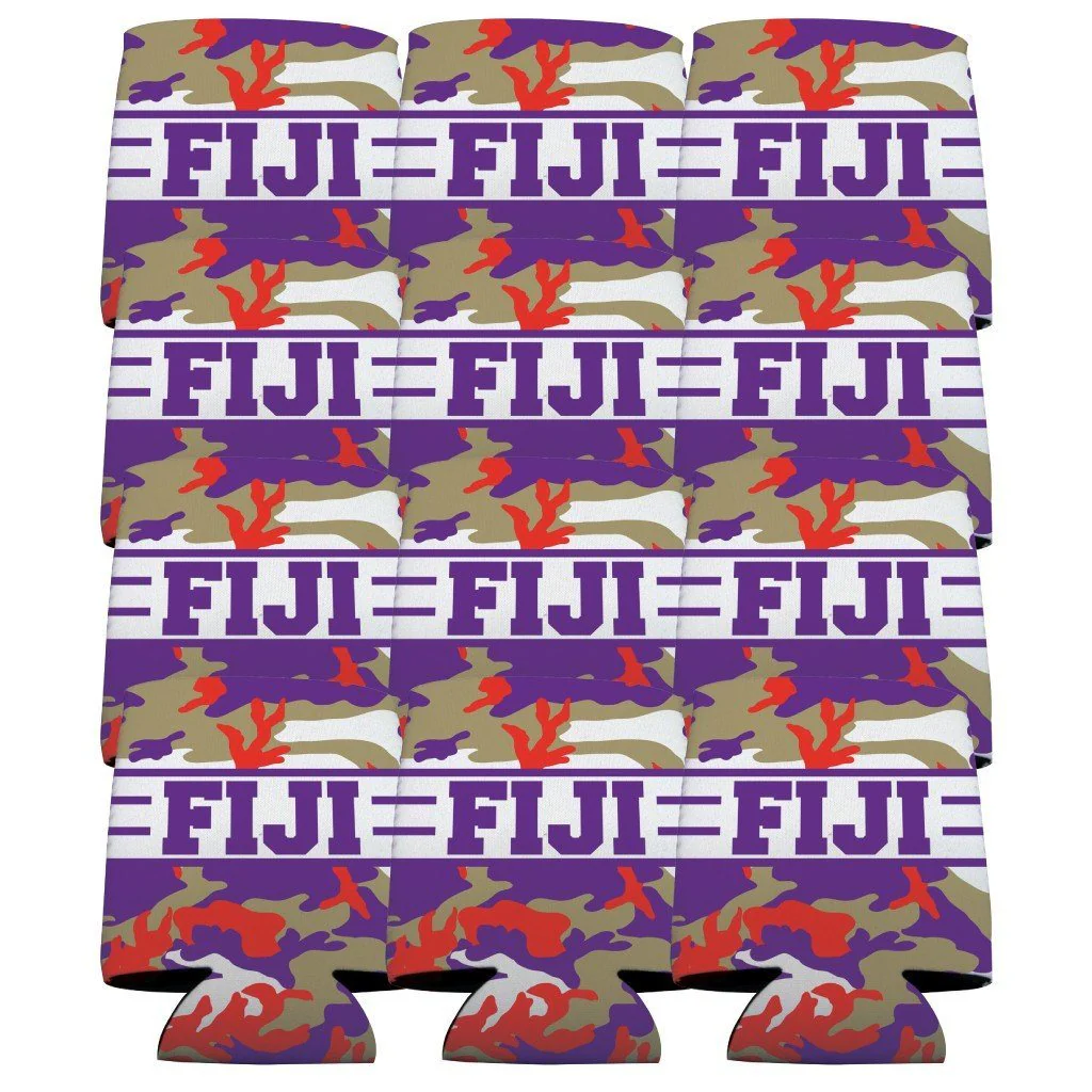 Phi Gamma Delta Camo Can Cooler Set - Image 2