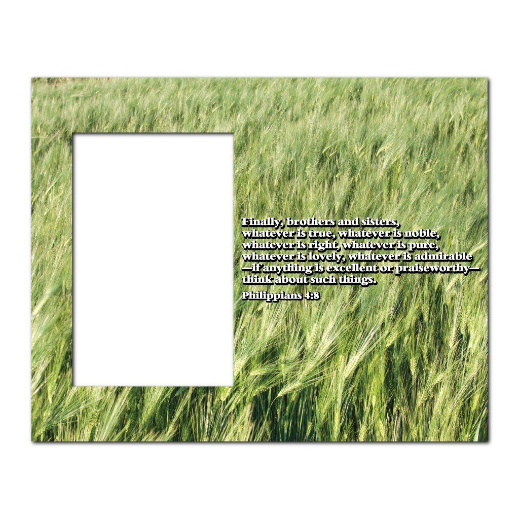 Philippians 4:8 Decorative Picture Frame - Image 2