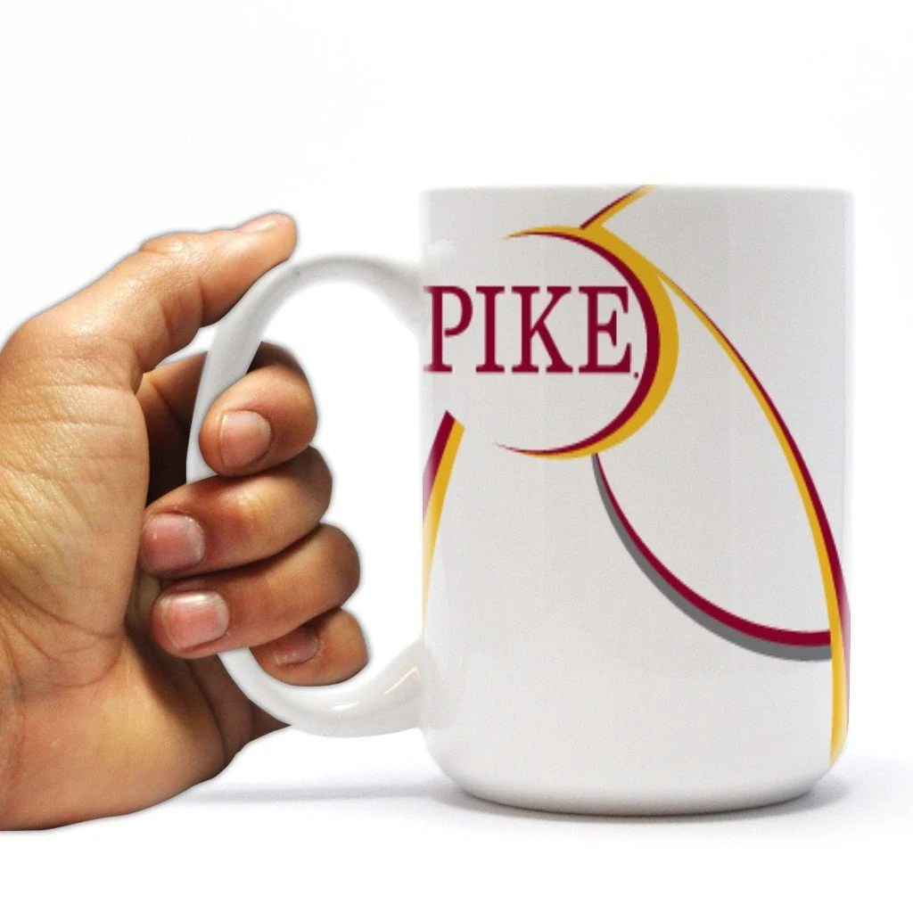 Pi Kappa Alpha 15oz Pike Swoop Coffee Mug
