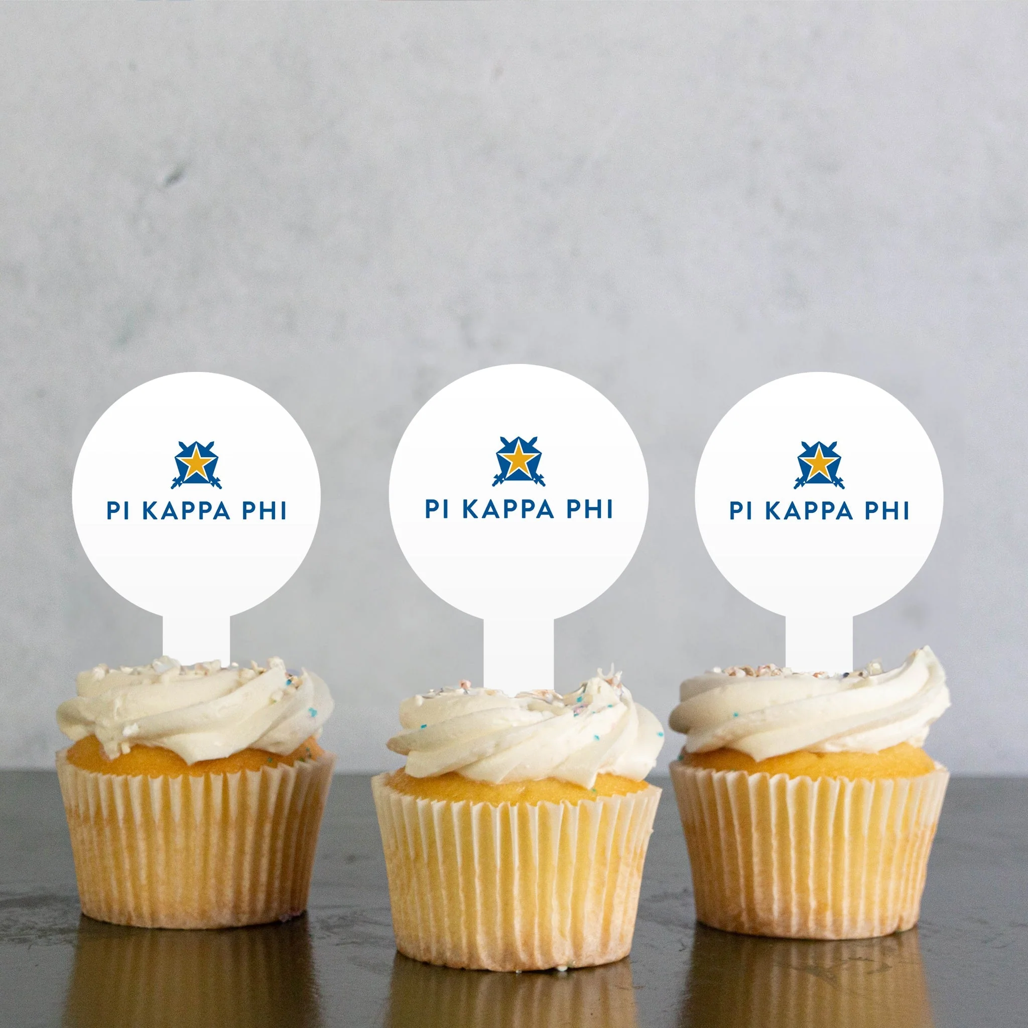 Pi Kappa Phi Cupcake Toppers - Image 3