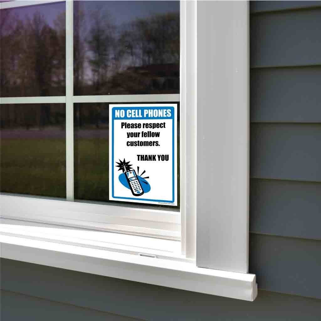 Please Be Sure Your Cell Phone is on Quiet or Vibrate Signage - Image 7