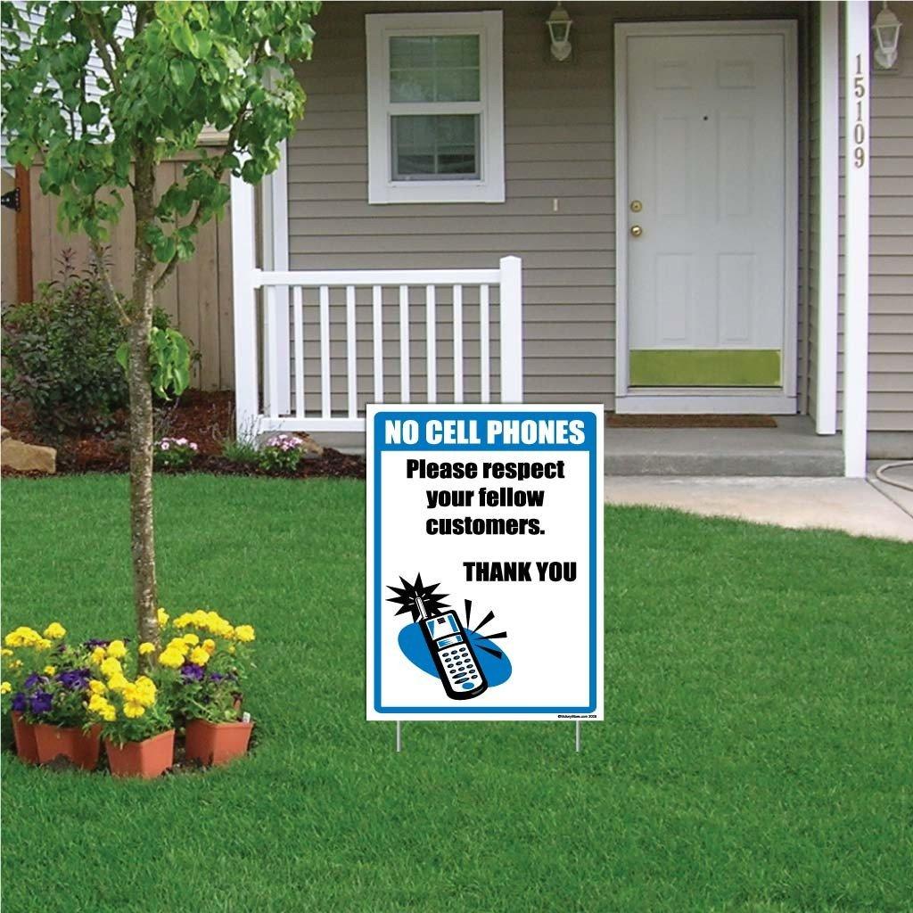 Please Be Sure Your Cell Phone is on Quiet or Vibrate Signage - Image 8
