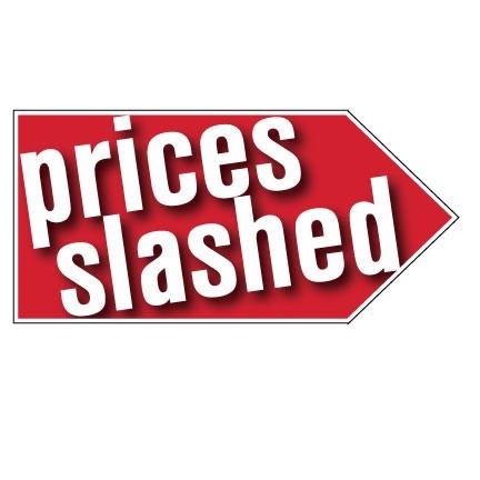 Prices Slashed Spinner Signs - Image 2