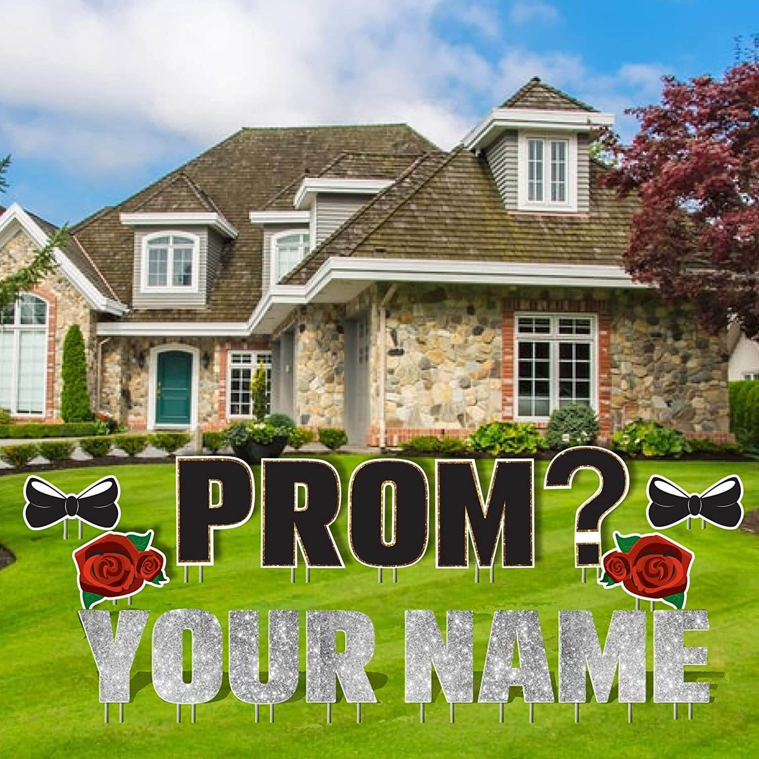 Promposal Yard Cards 9 piece set