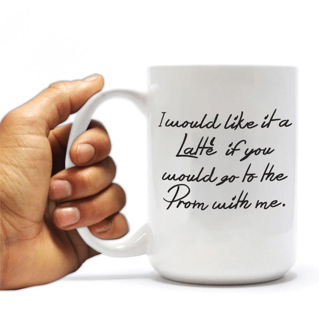 I Would Like It a Latte Promposal 15oz Coffee Mug
