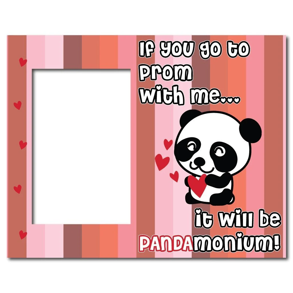PANDAmonium Panda Promposal Picture Frame - Image 2