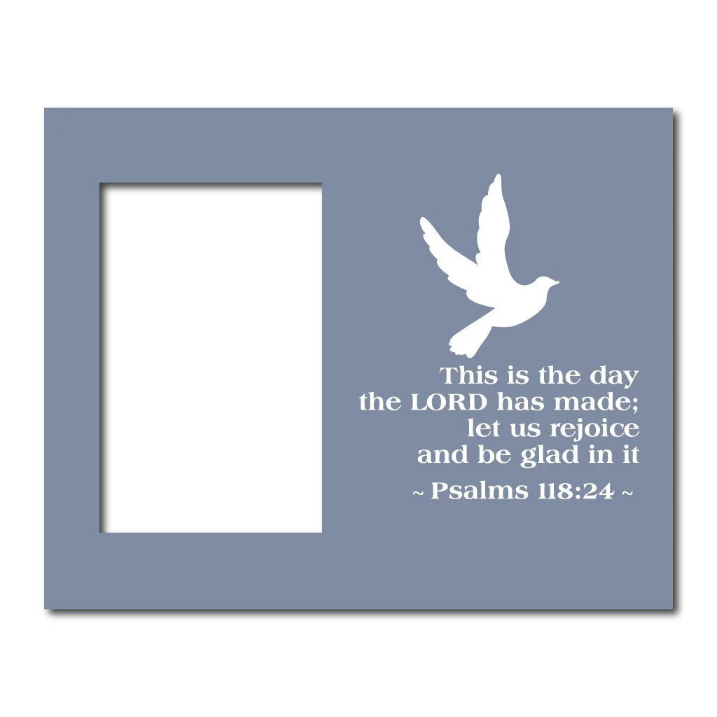 Psalm 118:24 Decorative Picture Frame - Image 2