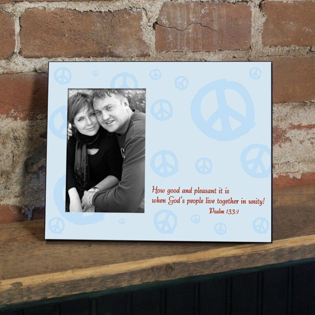 Psalm 133:1 Decorative Picture Frame