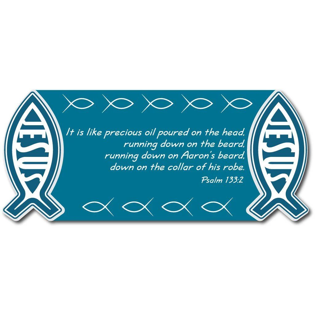 Psalm 133:2 Religious 15oz Coffee Mug - Image 2