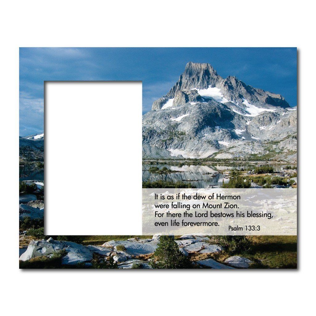 Psalm 133:3 Decorative Picture Frame - Image 2