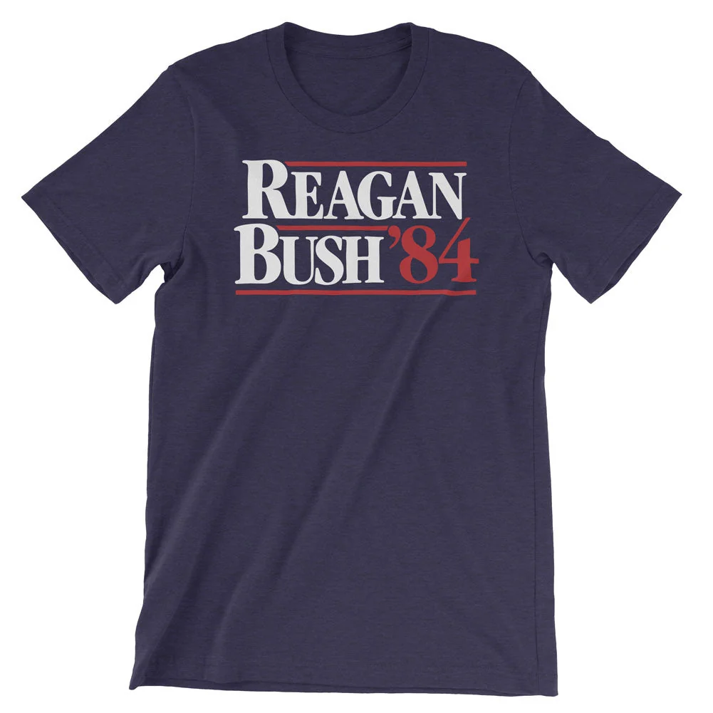 Reagan Bush 1984 Retro Campaign T-Shirt - Image 2